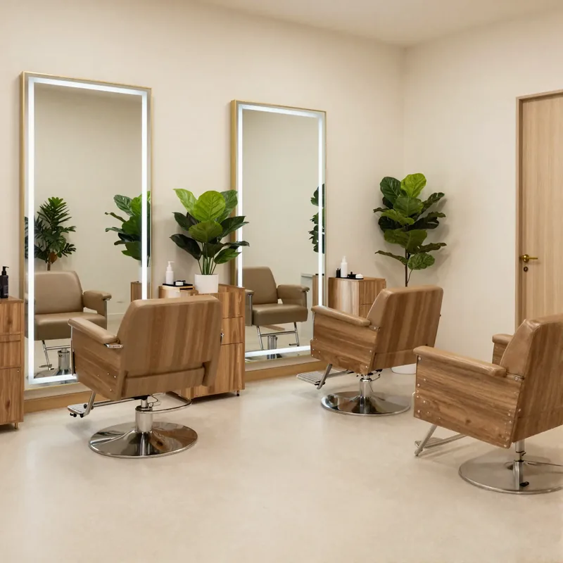 Sample salon and spa website design